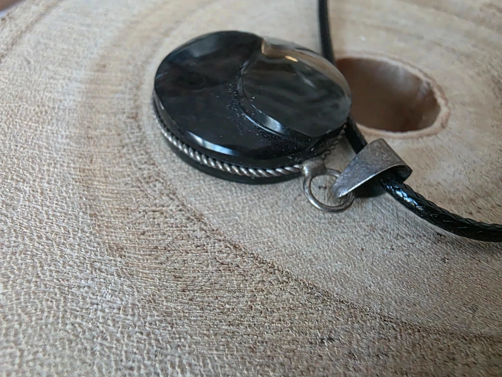 Rainbow Obsidian Pendant – photo 4